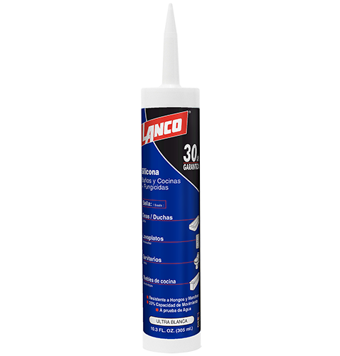 Silicona Acética Baño/Cocina 300 Ml | Lanco